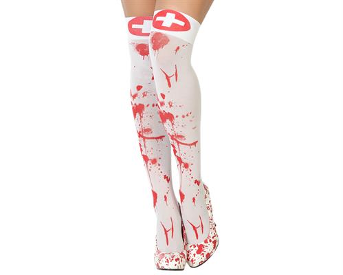 CALZE BIANCHE PARIGINE INSANGUINATE