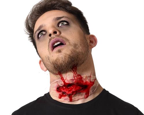 CICATRICE TAGLIO GOLA 19X10CM