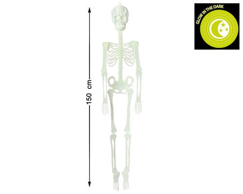 SCHELETRO GLOW IN THE DARK 150CM