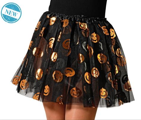 TUTU CON ZUCCHE DORATO 40CM