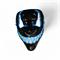 MASCHERA LED FANTASMA SORRIDENTE BLU