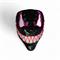 MASCHERA LED FANTASMA SORRIDENTE ROSA