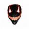 MASCHERA LED FANTASMA SORRIDENTE ROSSA