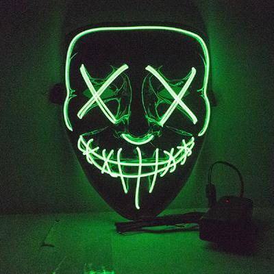 MASCHERA LED VERDE