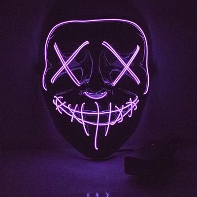 MASCHERA LED VIOLA