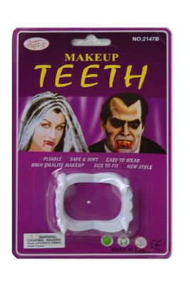 DENTIERA DA VAMPIRO BIANCA