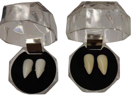 CANINI BIANCHI DA VAMPIRO 15MM