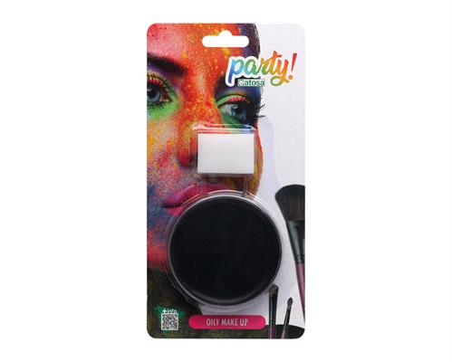 TRUCCO IN CERA IN VASCHETTA NERO 6GR.