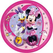 PIATTO CARTONCINO DISNEY MINNIE 23CM 8PZ