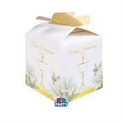 SCATOLINE CUBO PORTACONFETTI COMUNIONE 10PZ