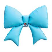 PALLONCINO  MYLAR  FIOCCO AZZURRO 98X75CM