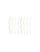 CANDELINE CURL ASSORTITE PASTELLO 14CM 8PZ