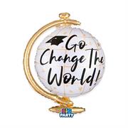 PALLONCINO  MYLAR  MAPPAMONDO 54X70CM