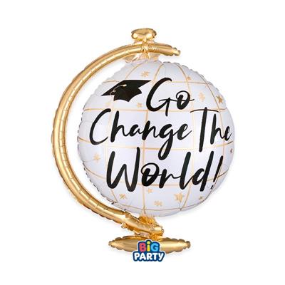 PALLONCINO  MYLAR  MAPPAMONDO 54X70CM