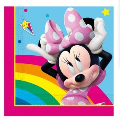 TOVAGLIOLI 2 VELI MINNIE 33X33CM 20PZ
