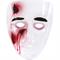 MASCHERA FERITE SANGUINANTI IN PVC