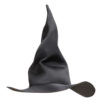 CAPPELLO DA STREGA NERO MODELLABILE