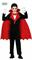 COSTUME VAMPIRO BIMBO COMPLETO DELUXE TAGLIA 7-9 ANNI