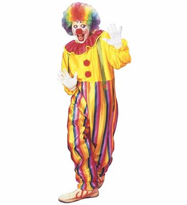 COSTUME ADULTO CLOWN CIRCO TAGLIA L