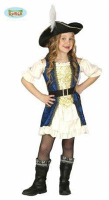 COSTUME BIMBA MOSCHETTIERE TAGLIA 5-6 ANNI