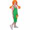 COSTUME BIMBA PIPPI CALZELUNGHE TAGLIA 6-8 ANNI