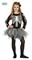 COSTUME BAMBINA SCHELETRO TUTU TAGLIA 3-4 ANNI