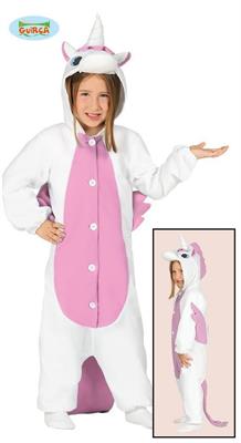 COSTUME/PIGIAMA UNICORNO BAMBINA TAGLIA 5-6 ANNI