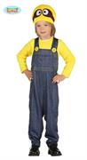 COSTUME BAMBINO MINIONS TAGLIA 5-6 ANNI