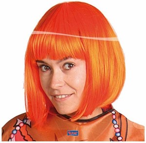 PARRUCCA CASCHETTO NEON ARANCIO