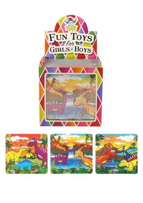 DISPLAY PUZZLE DINOSAURI 108PZ