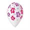 PALLONCINI IN LATTICE TONDO FIORI HAWAII 33CM 5PZ