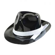 CAPPELLO ADULTO GANGSTER IN PVC