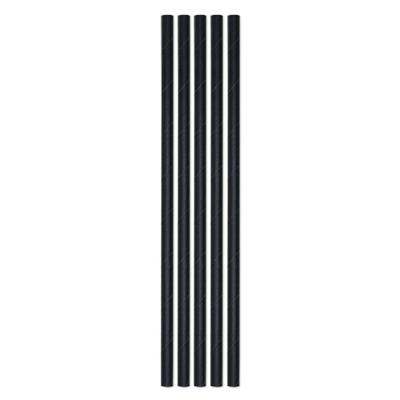 CANNUCCE IN CARTA NERE 20CM 50PZ