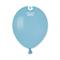 PALLONCINI IN LATTICE TONDO AZZURRO BABY 13CM 100PZ