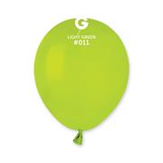 PALLONCINI IN LATTICE TONDO VERDE MELA 33CM 100PZ