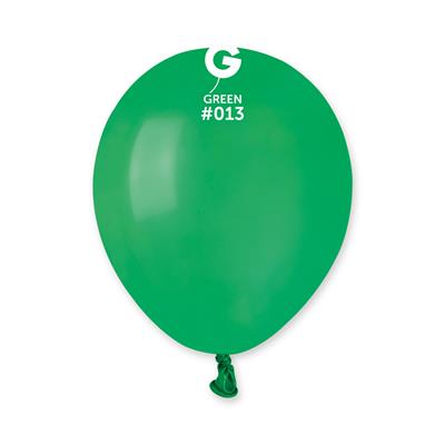 PALLONCINI IN LATTICE TONDO VERDE SCURO 33CM 100PZ