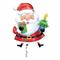 PALLONCINO IN MYLAR SAGOMATO BABBO NATALE 80CM