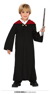 COSTUME BIMBO STUDENTE DI MAGIA 7-9 ANNI