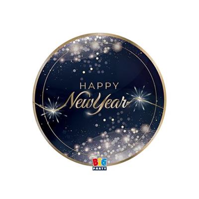 PIATTI HAPPY NEW YEAR 18CM 6PZ