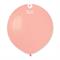 PALLONCINI IN LATTICE TONDO ROSA BABY 48CM 25PZ