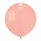 PALLONCINI IN LATTICE TONDO ROSA BABY 48CM 25PZ