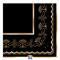 TOVAGLIOLI ROYAL BLACK GOLD 33X33CM 16PZ