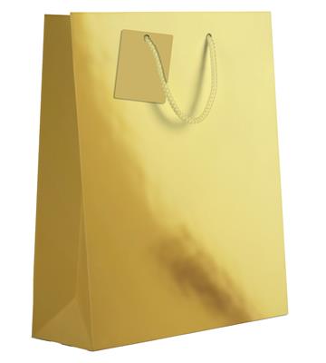 SHOPPER GOLD S 18x10x23 cm