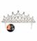 TIARA ARGENTO CON STRASS