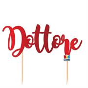 CAKE TOPPER SAGOMATO DOTTORE