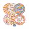 PIATTI IN CARTONCINO GROOVY PARTY 18CM 6PZ