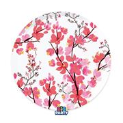 PIATTI IN CARTONCINO SAKURA 24CM 6PZ