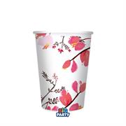 BICCHIERI IN CARTONCINO SAKURA 250ML 6PZ