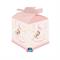 SCATOLINE CUBO PORTACONFETTI BABY ORSETTO ROSA 10PZ