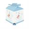 SCATOLINE CUBO PORTACONFETTI BABY ORSETTO AZZURRO 10PZ